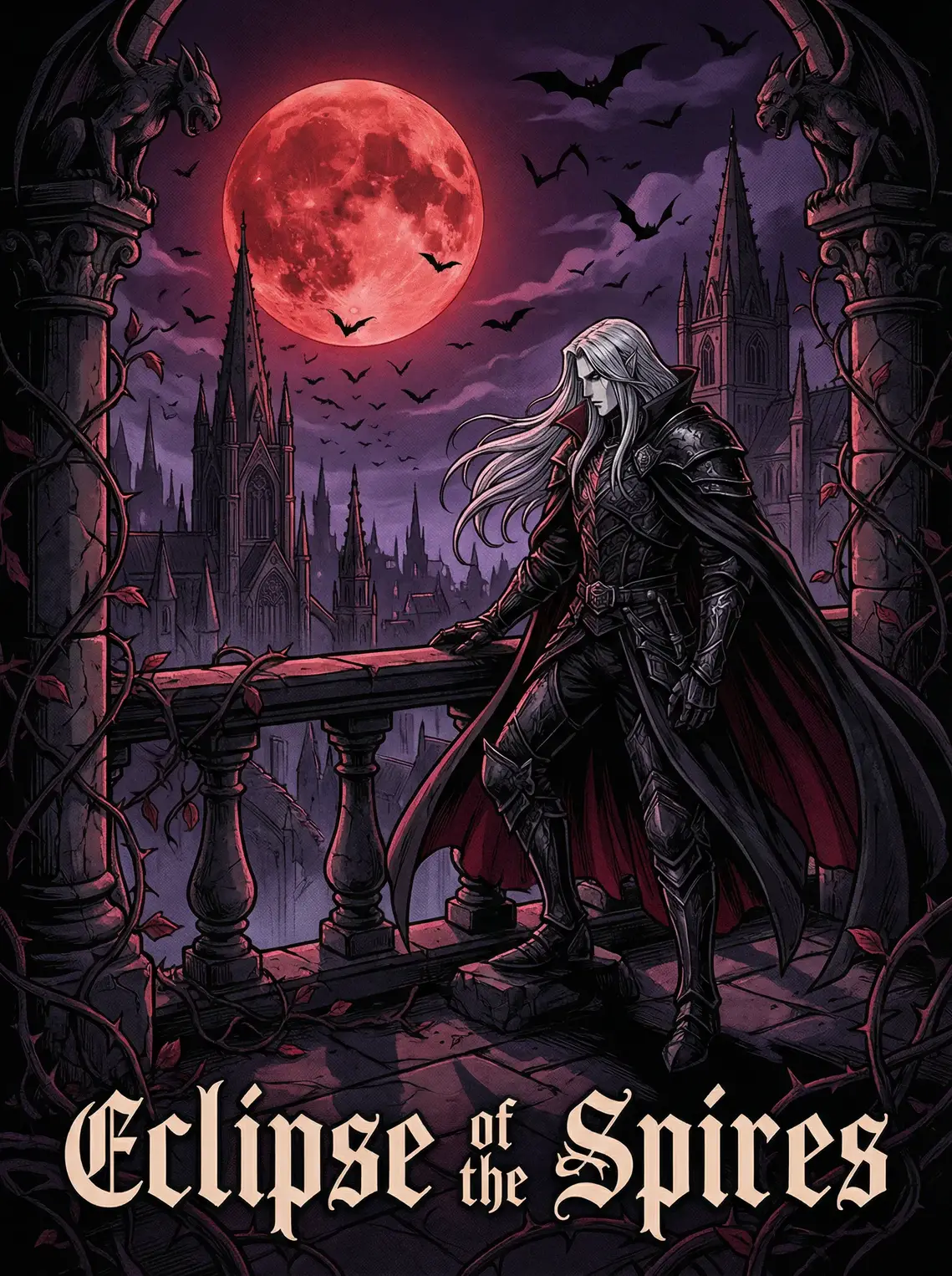 里番 尖塔之蚀 暗黑哥特动漫封面