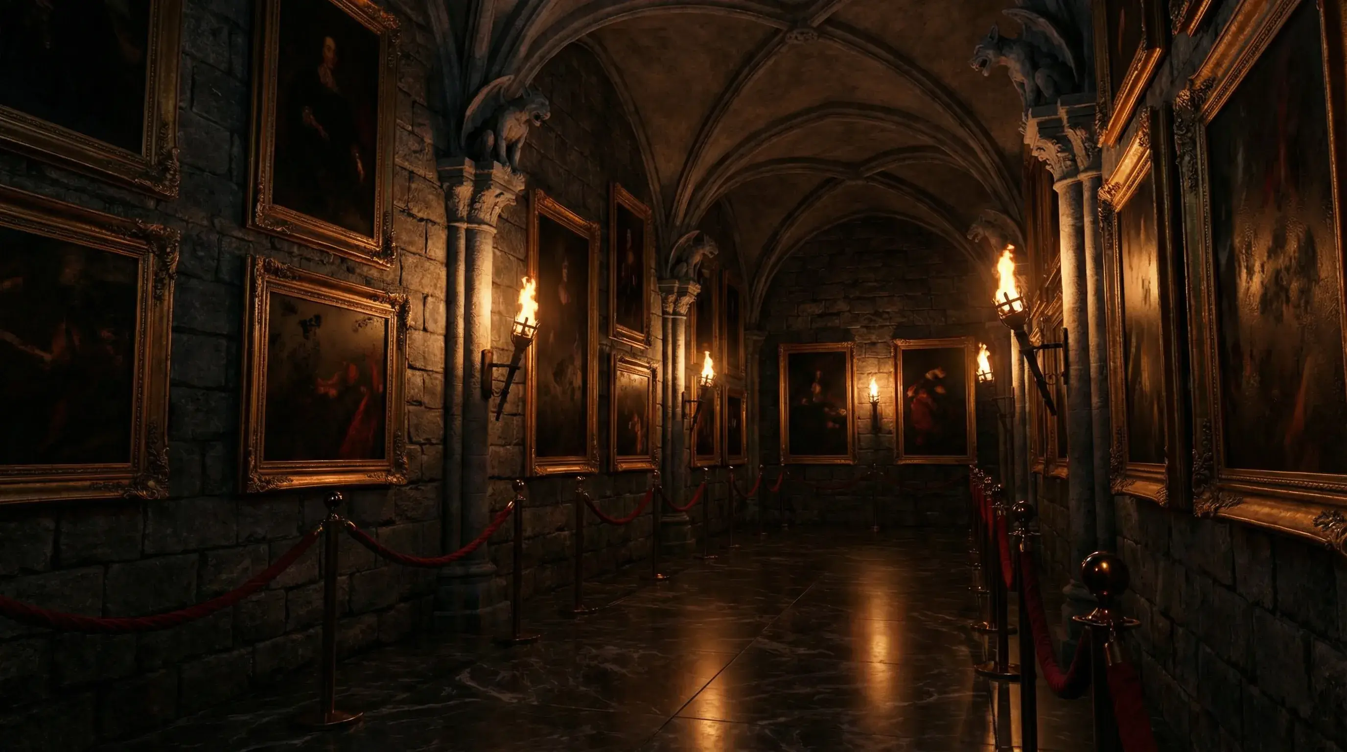 里番 炼狱回廊背景